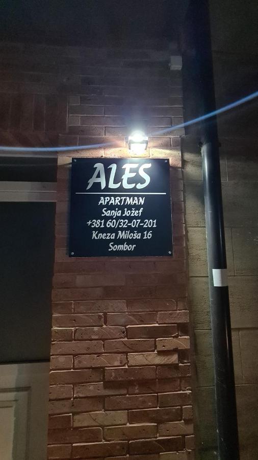 Ales Apartman Сомбор Екстер'єр фото